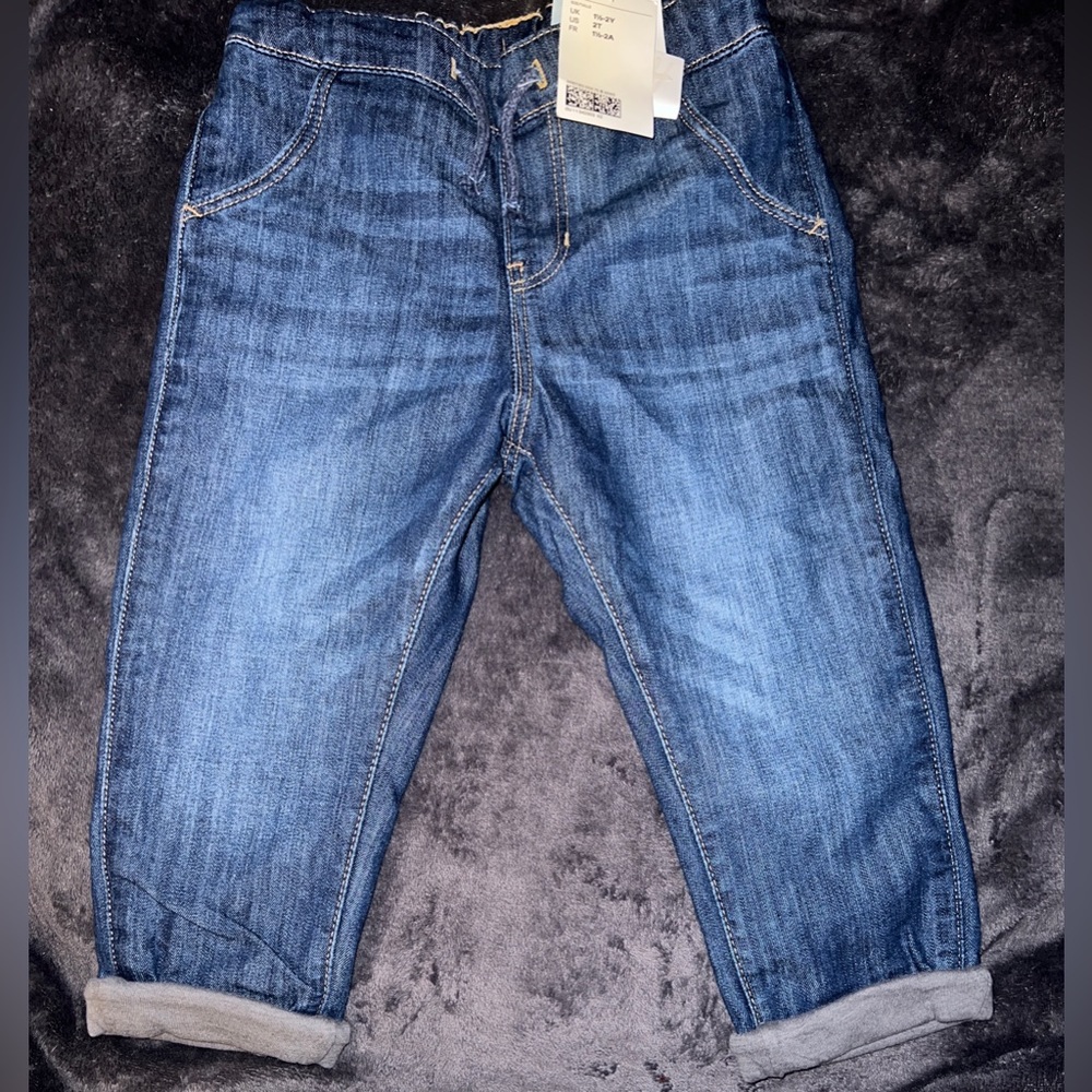 Toddler Boy Adjustable Waist Jeans